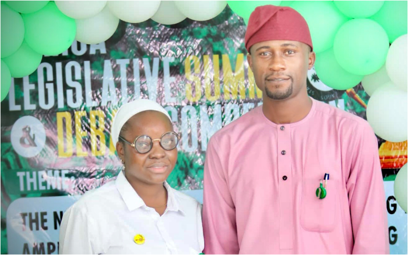 member of the Lagos State Youth Parliament, Suliyat Oguns