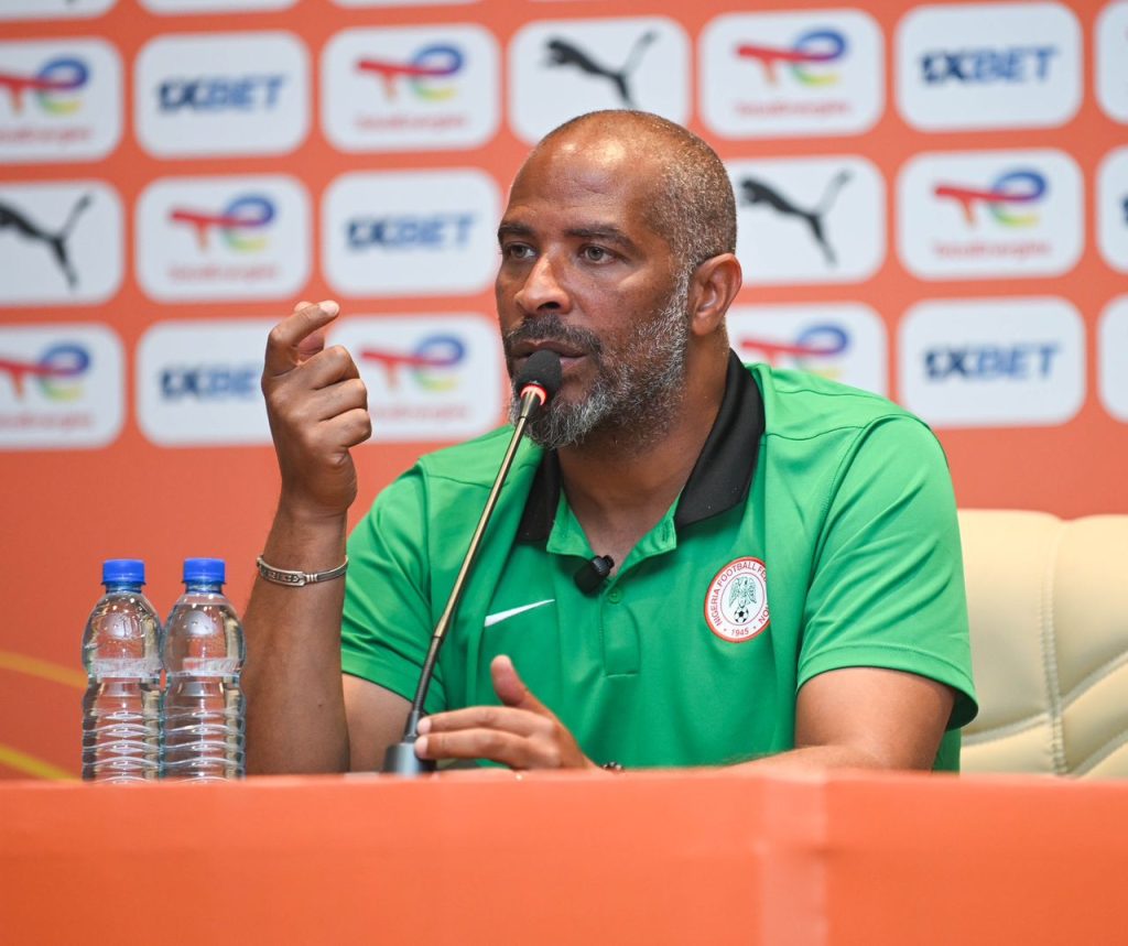 CHAN 2024: Super Eagles Coach Eric Chelle targets win against Sudan