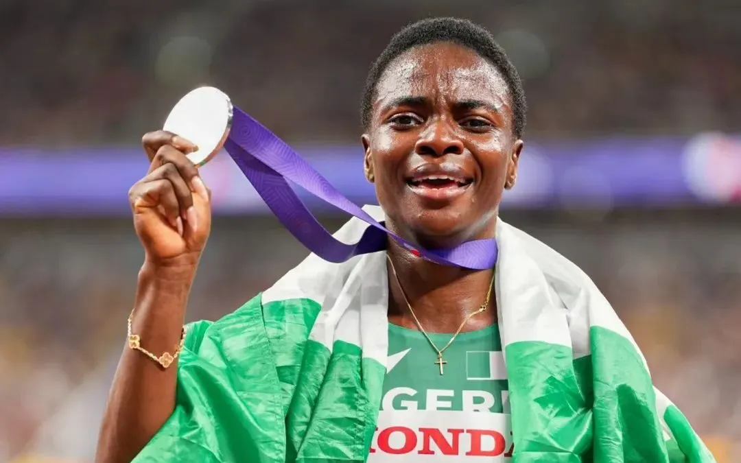 Tinubu Hails Tobi Amusan for World Championships Silver Medal