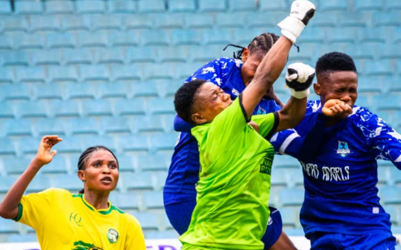 Rivers Angels defeated Naija Ratels 1-0 in NWFL match week 2 thanks to Sharon Onwere’s debut goal, despite an outstanding performance from goalkeeper Vincent Mercy.