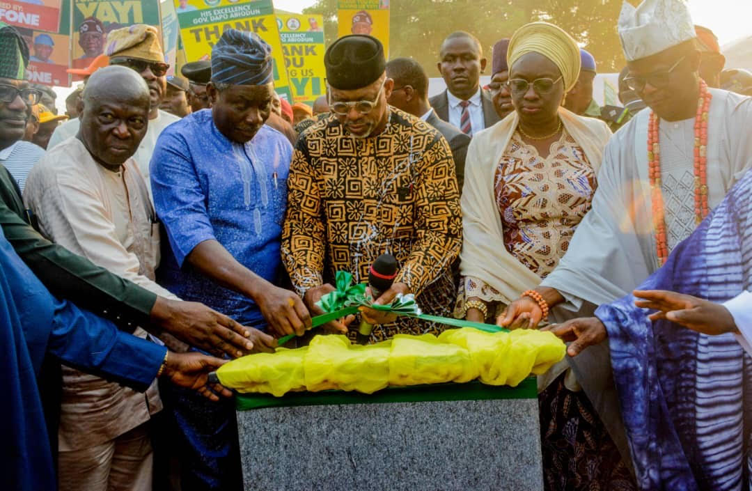 Abiodun Commissions Afon Township Road, Orders Immediate Reconstruction of Olorunda–Imeko Road