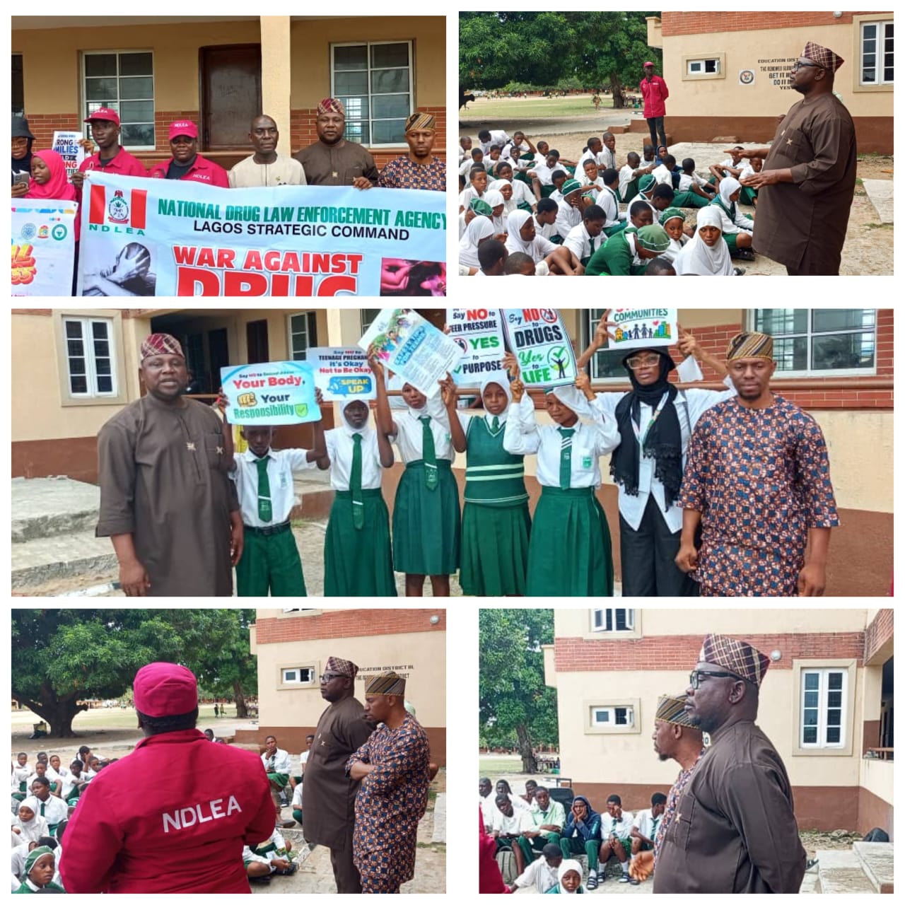 Lekki LCDA holds drug abuse sensitisation for students to curb rising Youth substance use