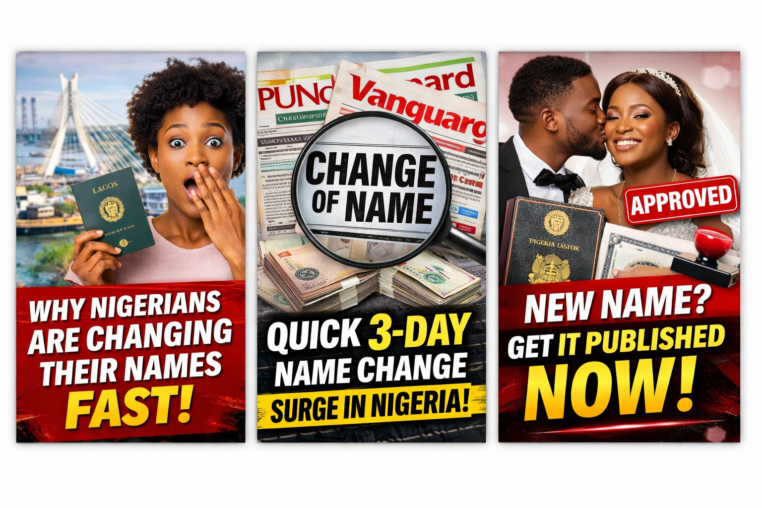 Change of Name in Newspaper in Nigeria