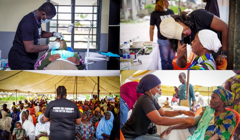 Over 500 residents receive free medical care as RBK outreach reaches Igbogun in Lekki LCDA